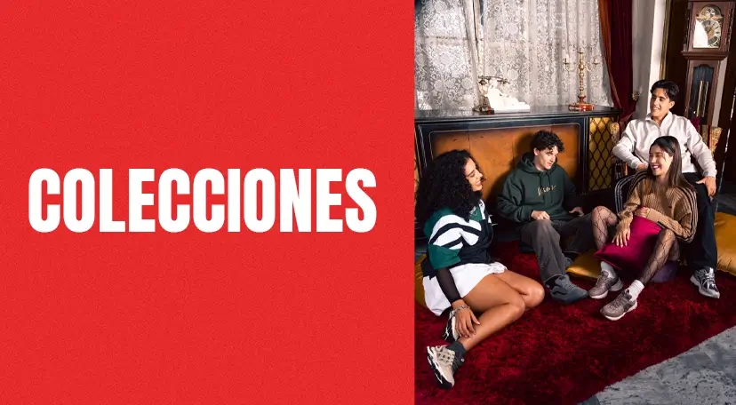 Colecciones de tenis, ropa y accesorios