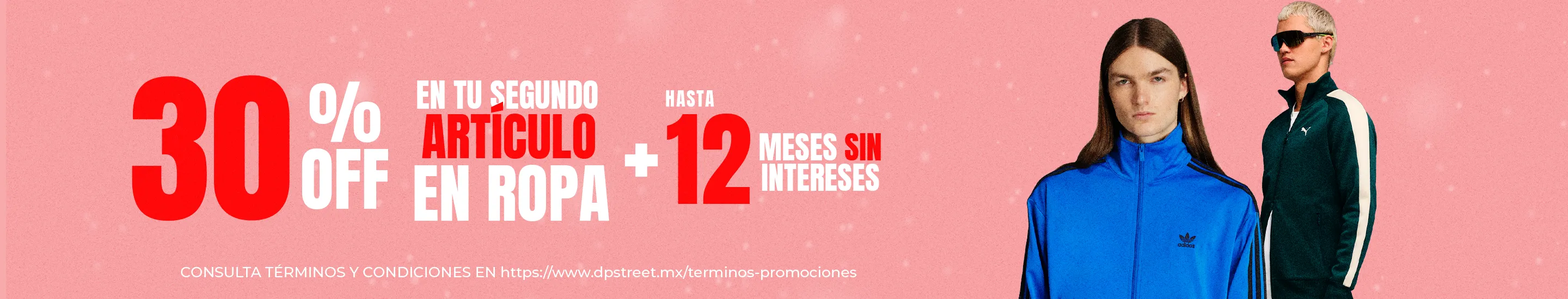 30% de descuento en tu segundo artículo