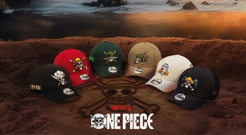 Colaboración de gorras de New Era con One Piece