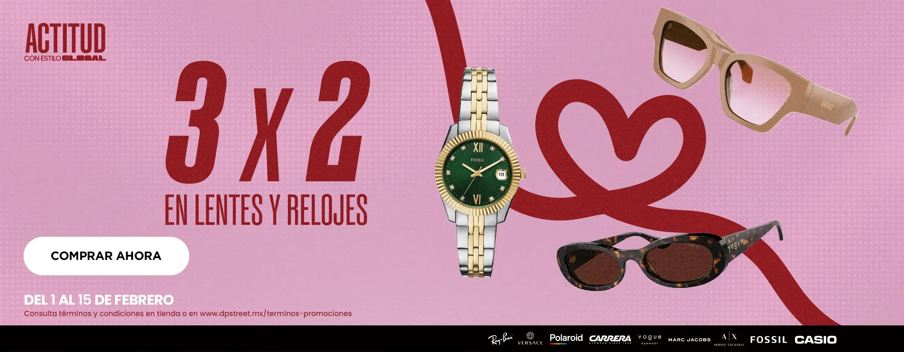 HA - 3x2 en Lentes y Relojes