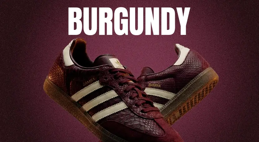 Tenis ropa y accesorios color Burgundy