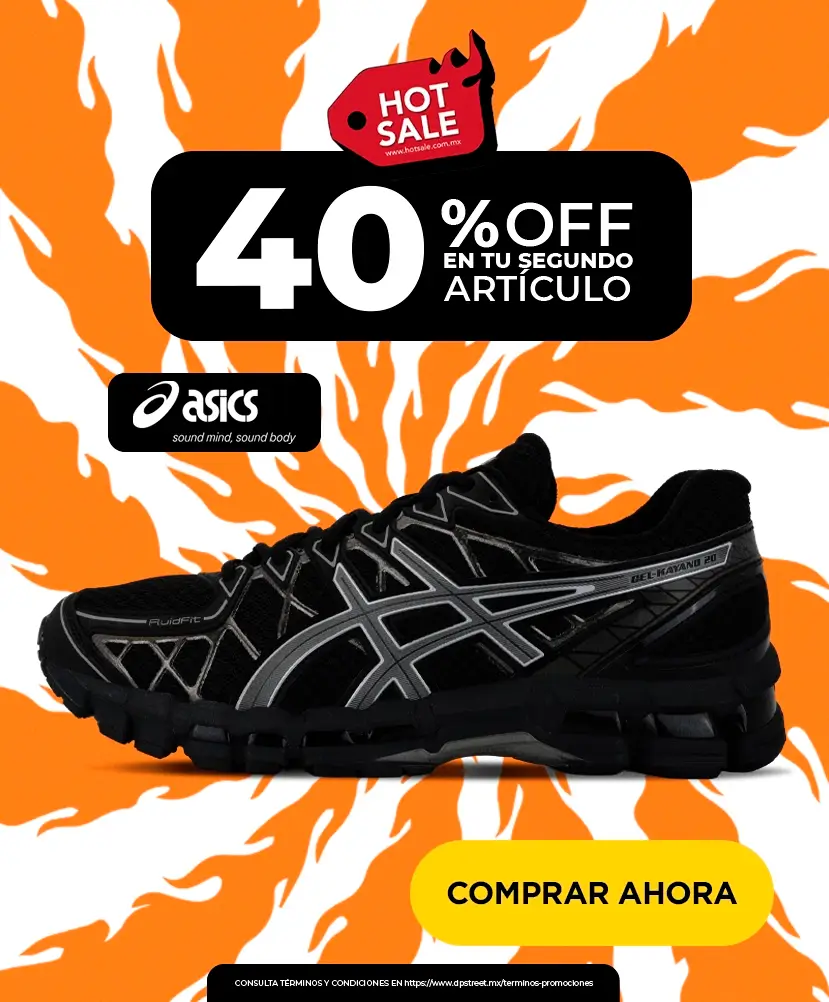 HA - 40% en tu segundo artículo Asics