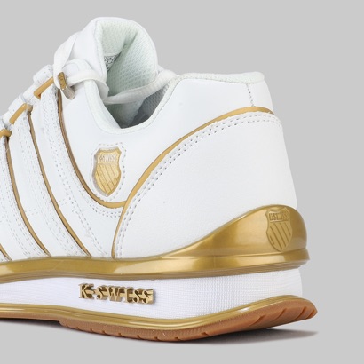 Zapatillas Deportivas K-Swiss Rinzler Para Hombre - Estilo Sneaker En Cuero, Caña Baja K-swiss Rinzler Low Top