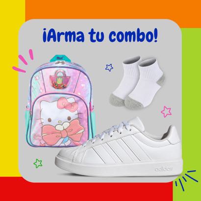 COMBO BACK IS COOL ADIDAS STREETTALK JOVEN BLANCO