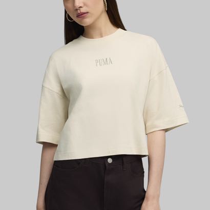Playera Puma Essentials Oversized Mujer