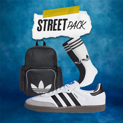 STREET PACK ADIDAS SAMBA HOMBRE COLOR BLANCO