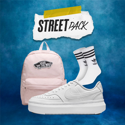 STREET PACK NIKE COURT MUJER  COLOR BLANCO