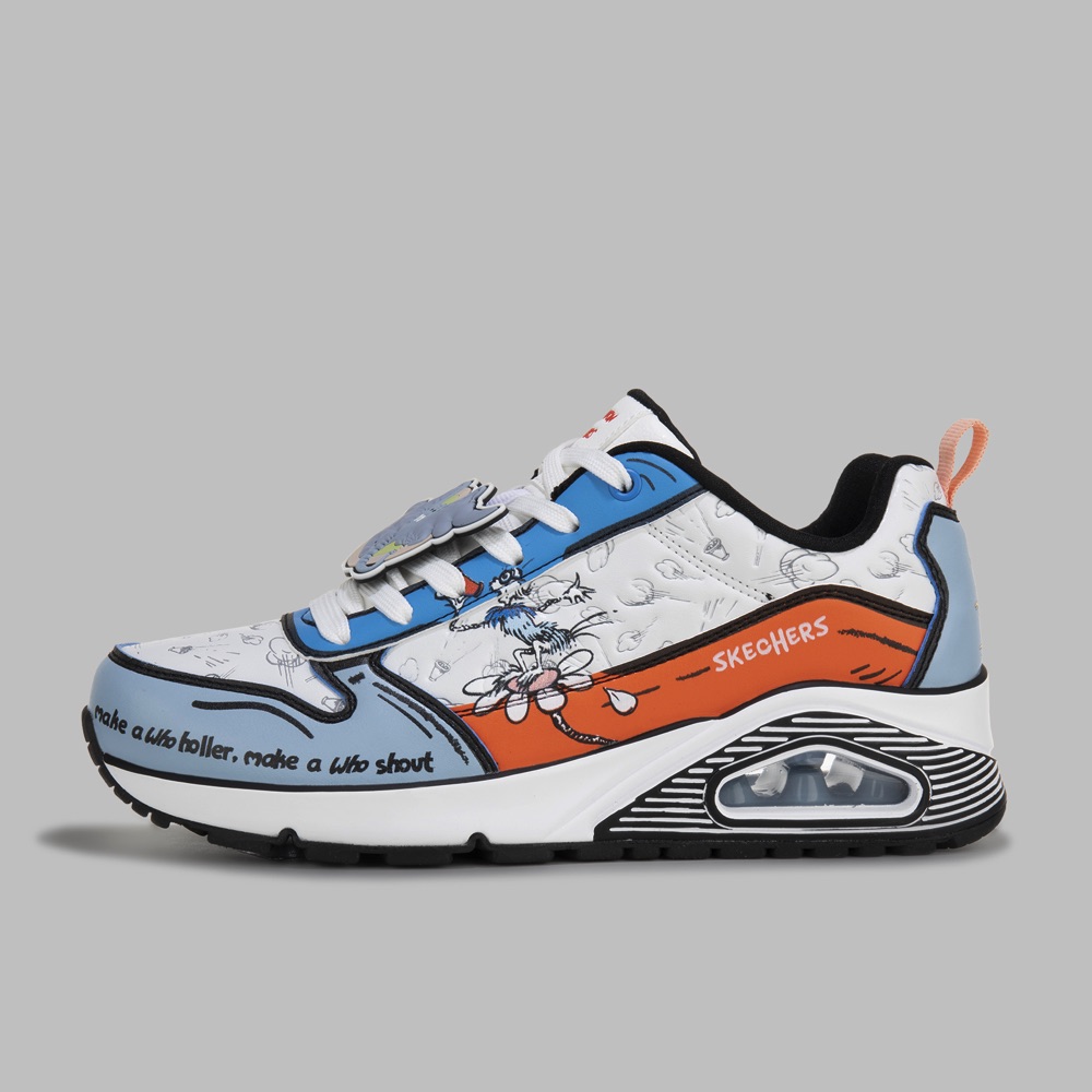 Tenis Skechers Uno Dr. Seuss Mujer