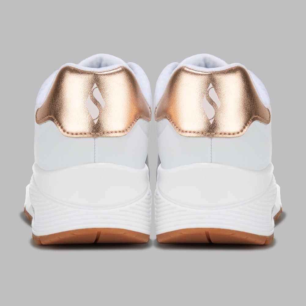 Skechers Uno Zapatos Skechers Classica Mujer Dorados Zapatillas