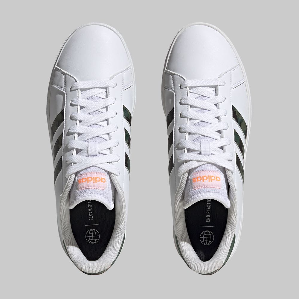 Grand Court Tenis Blancos Adidas Para Hombre Tenis Casual Adidas