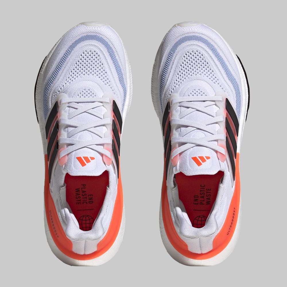 Tenis Ultraboost Light Adidas Ultra Boost Blancos Mujer Rojos