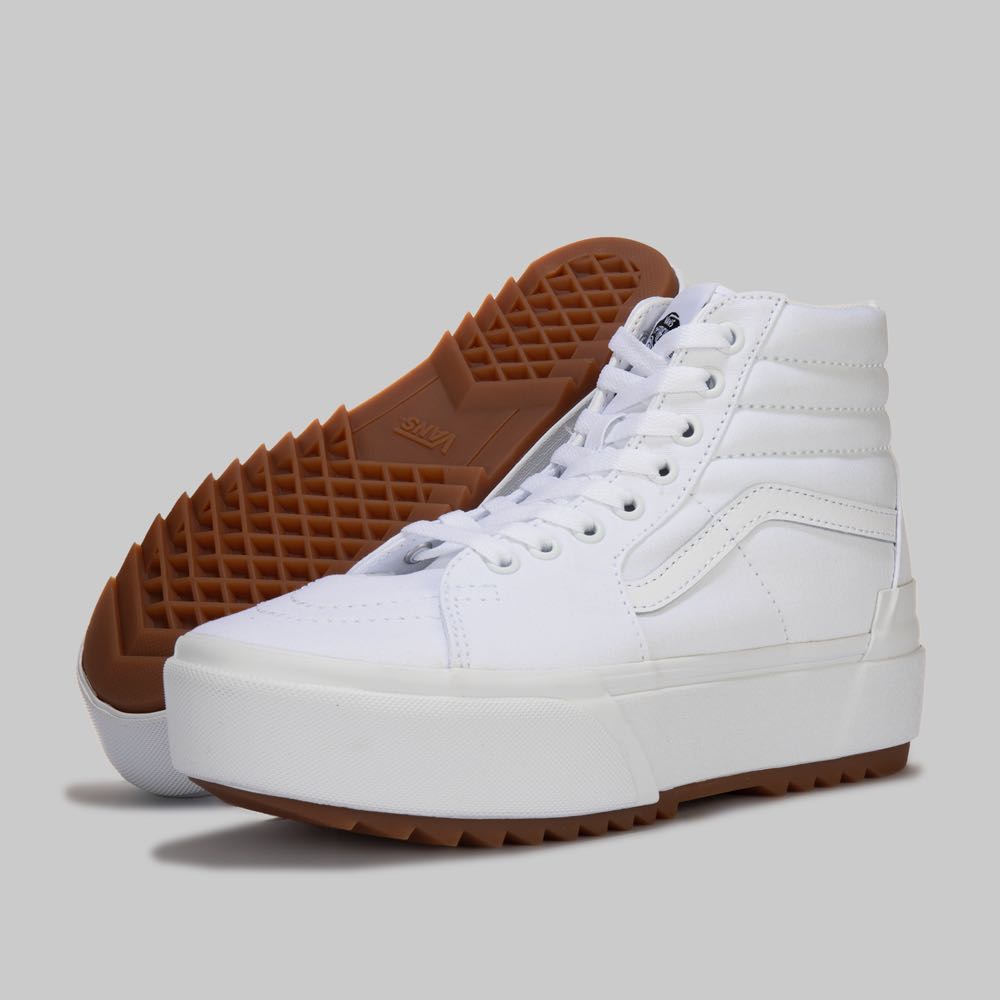 Skool Platform Vans Blancas Bota Plataforma Shop Zapatillas