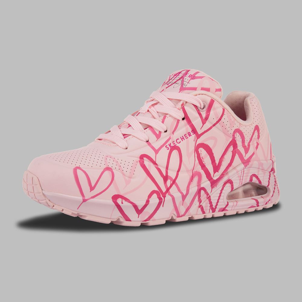 Zapatos Deportivos Tenis Skechers Hombre Rosas Tenis Skechers Uno