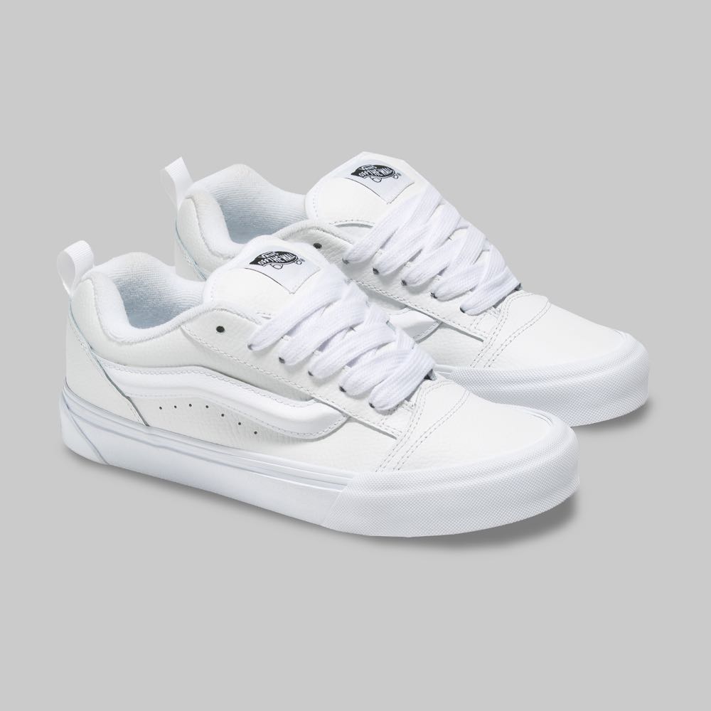 Tenis Vans Knu Skool Hombre Color Blanco/Blanco