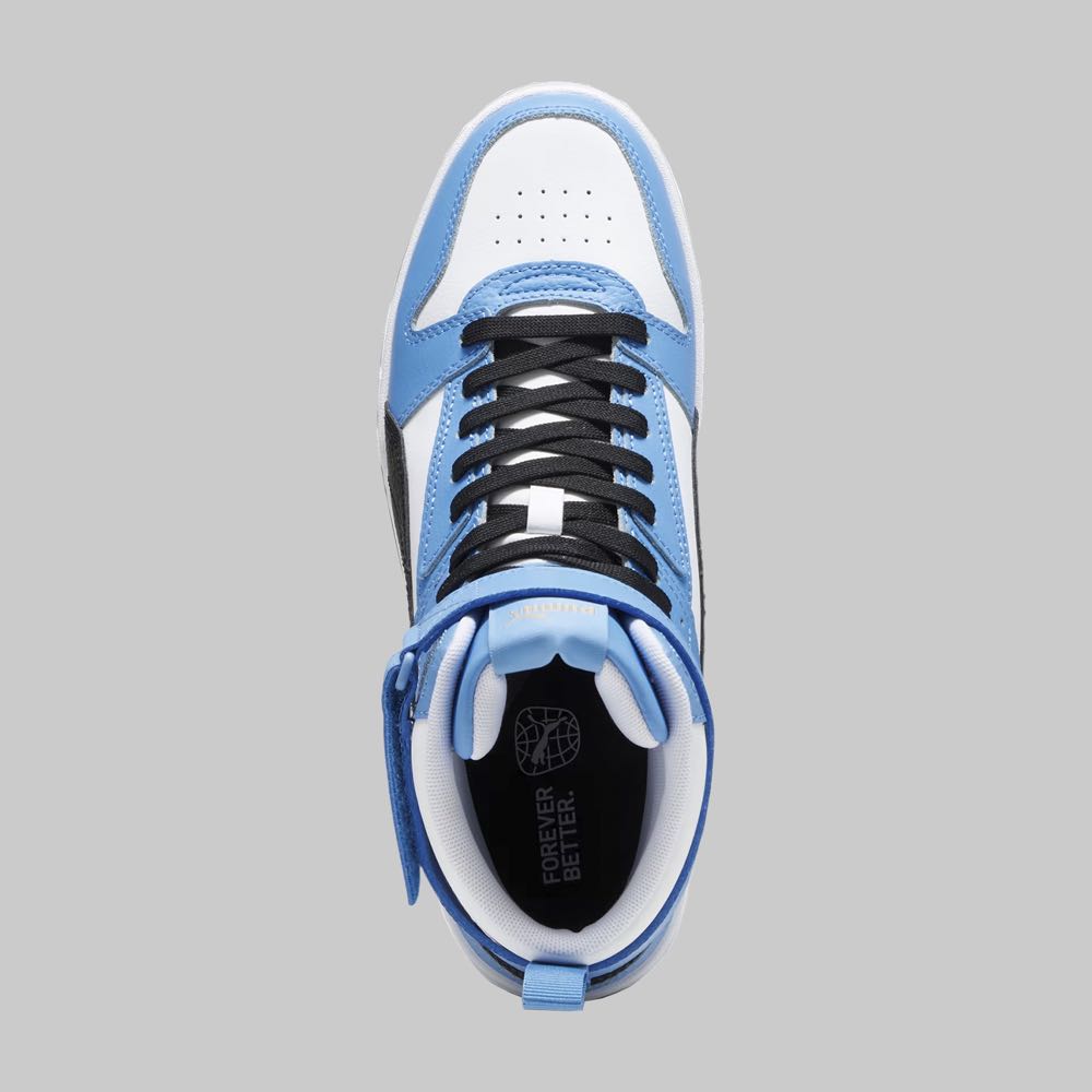 Rbd Game Tenis Puma Gris Con Azul Tenis Puma RBD Game Mujer