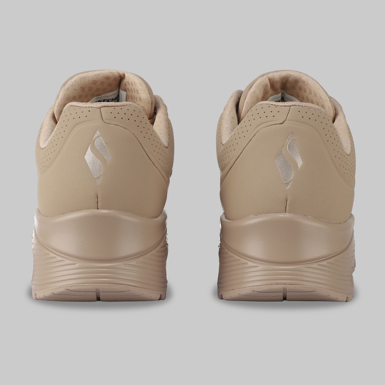 Tenis Skechers Uno Mujer Color Beige/Beige