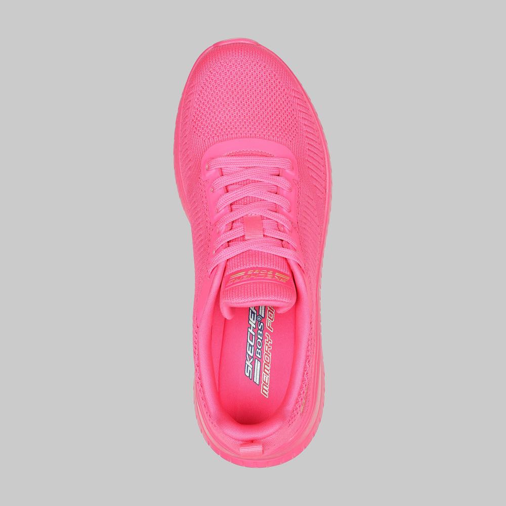 Tenis Skechers Bobs Squad Mujer Color Fucsia/Fucsia