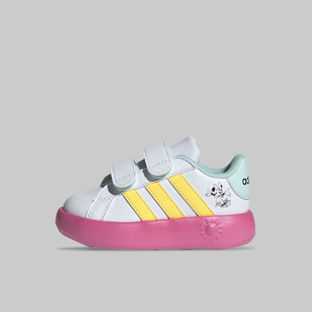 Tenis adidas Grand Court Disney Minnie Bebé
