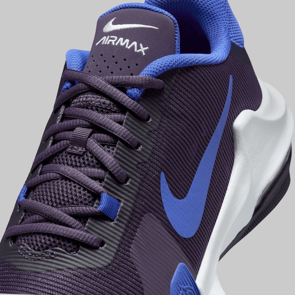 Tenis Nike Air Max Impact Hombre Color Violeta/Azul Marino