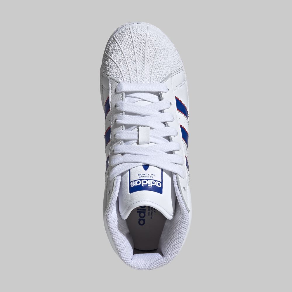 adidas gazelle silver green womens Adidas Superstar XLG Mid Shoes – Extra Butter main image 0