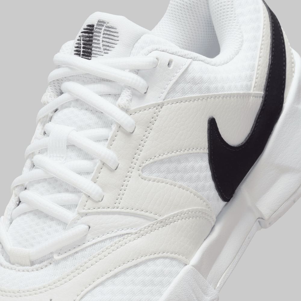 Tenis Nike Court Lite Mujer Color Blanco/Negro