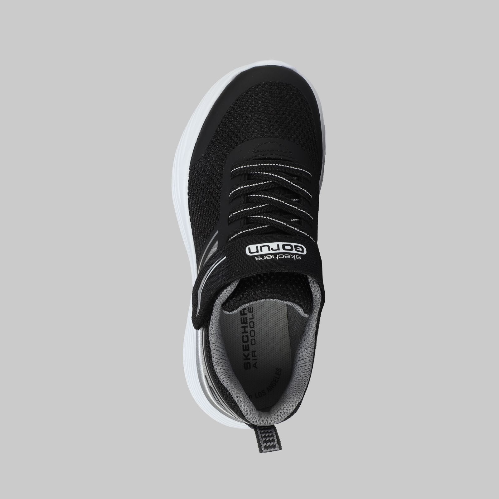 Tenis Skechers Go Run 400 Nino Color Negro/Gris