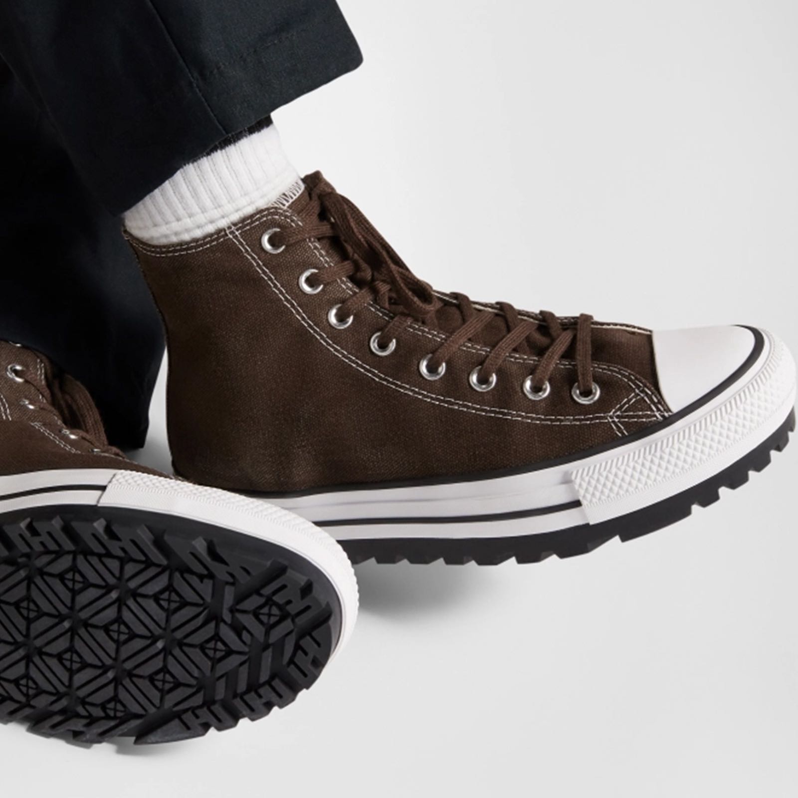 Tenis Converse Chuck Taylor All Star City Trek Hombre Color Cafe