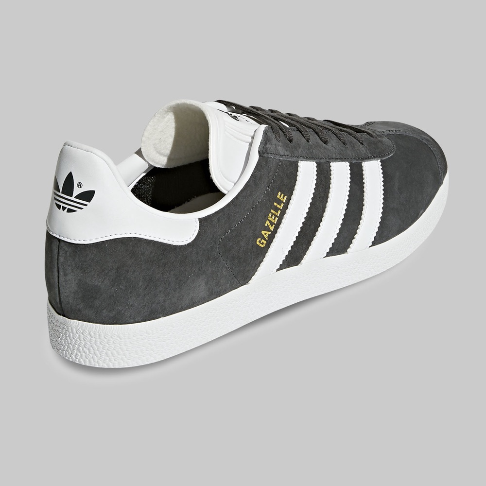 Tenis adidas Gazelle Hombre Color Gris/Blanco