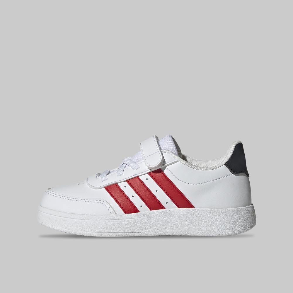 Tenis adidas Breaknet Nino Color Blanco/Rojo