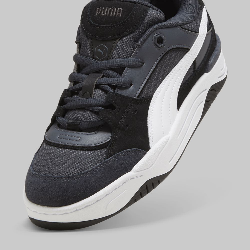 Tenis Puma-180 Hombre Color Negro/Blanco