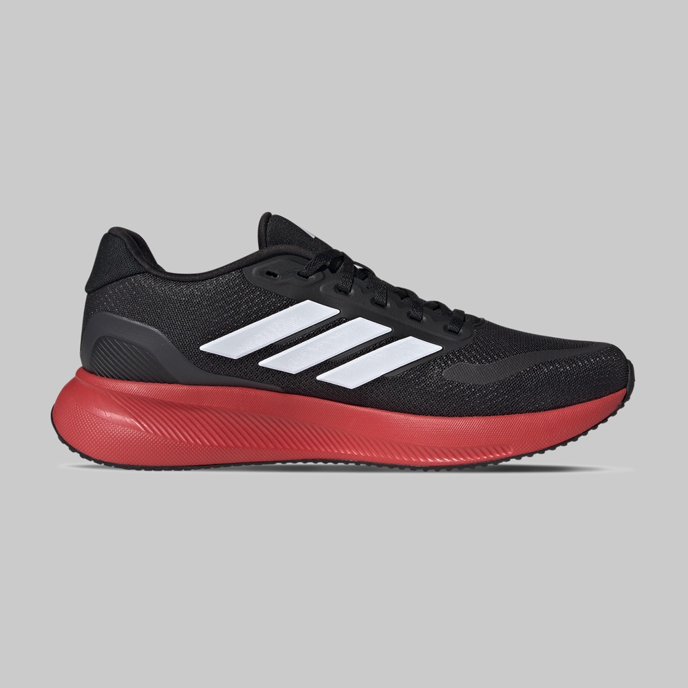 tenis adidas negro con rojo