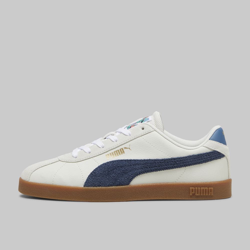 Tenis Puma Club II Year Hombre Color Blanco/Azul Marino