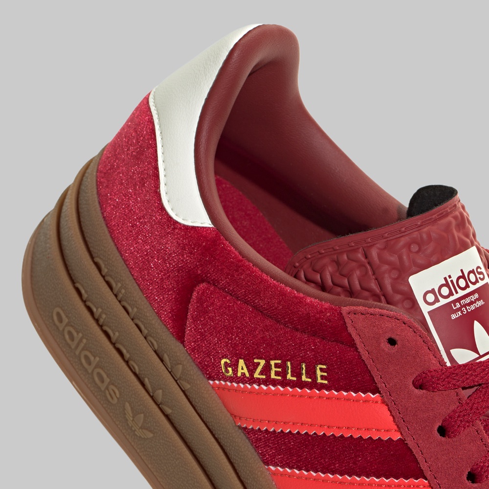 adidas gazelle silver green womens Adidas Gazelle Bold en Borgoa para mujeres