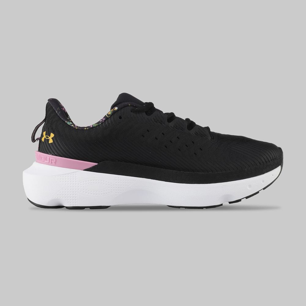 Tenis Under Armour Infinite Pro Mujer Color Negro/Blanco