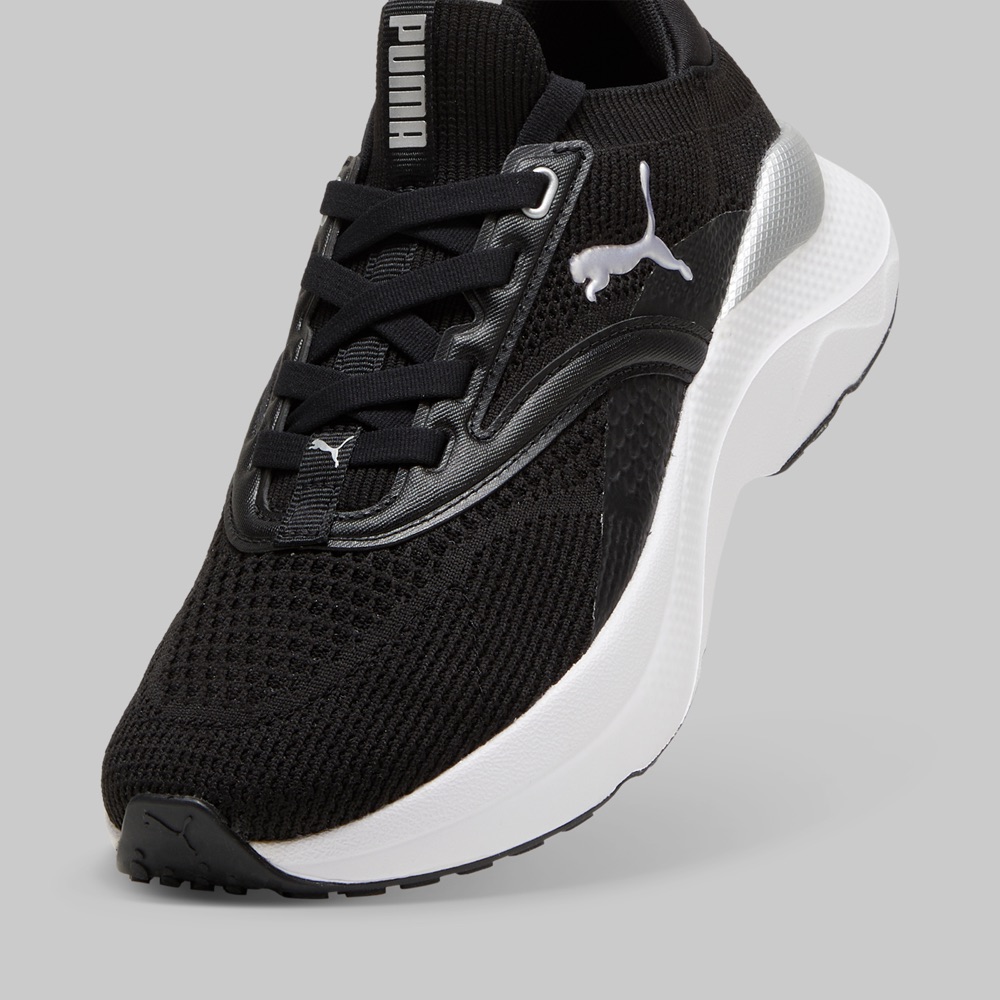 Tenis Puma Softride Mujer Color Negro/Blanco
