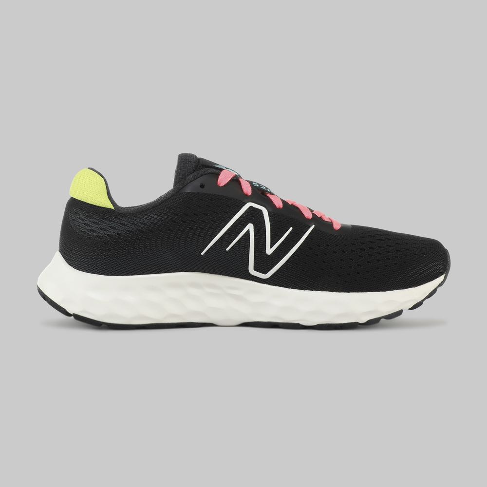 Tenis New Balance 520 v8 Mujer Color Negro/Blanco