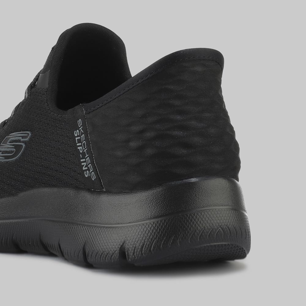 Tenis Skechers Summits Slip-Ins Mujer Color Negro/Negro