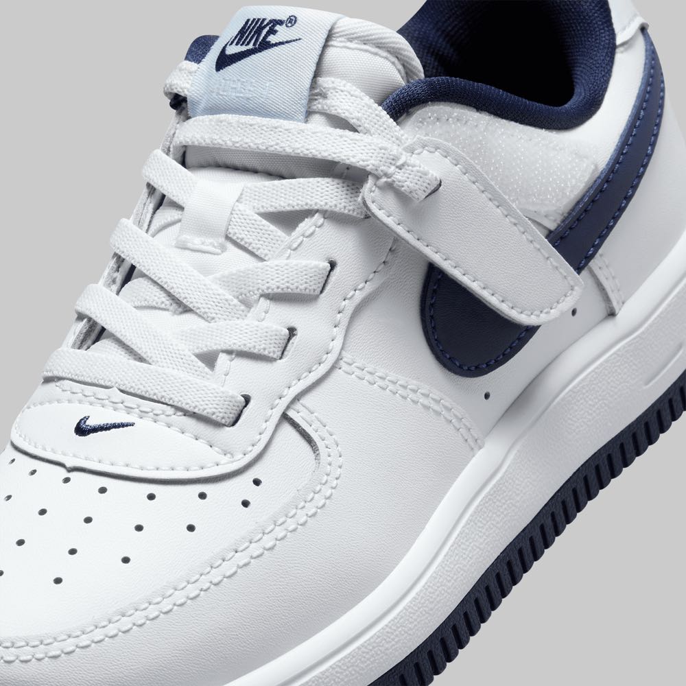 Tenis Nike Force Low Nino Color Blanco/Negro