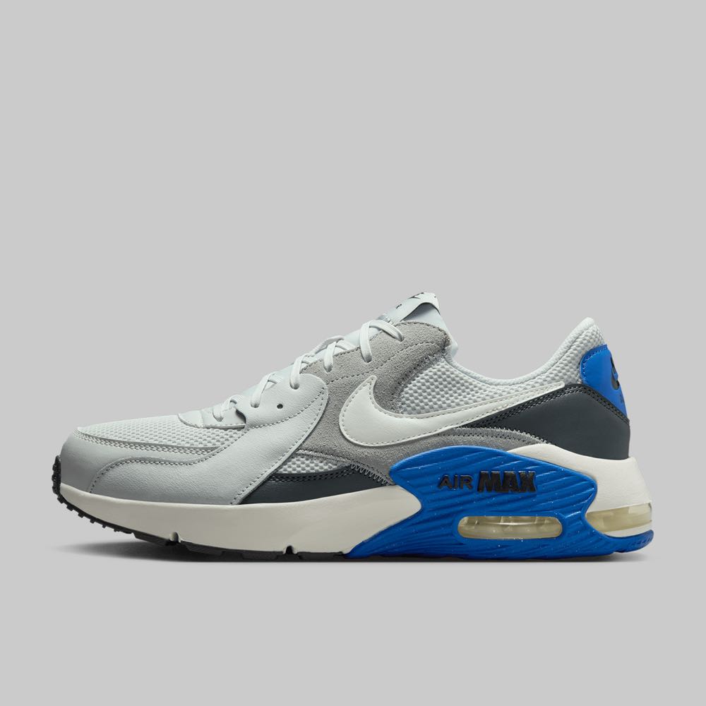 Tenis Nike Air Max Excee Hombre Color Blanco/Azul Claro