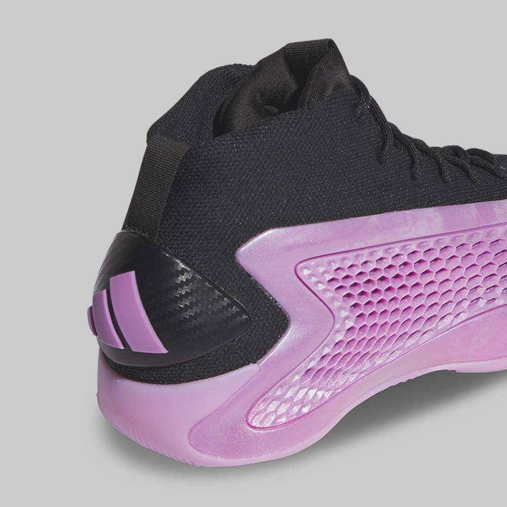 Tenis adidas Anthony Edwards AE Mid Hombre Color Rosa/Negro