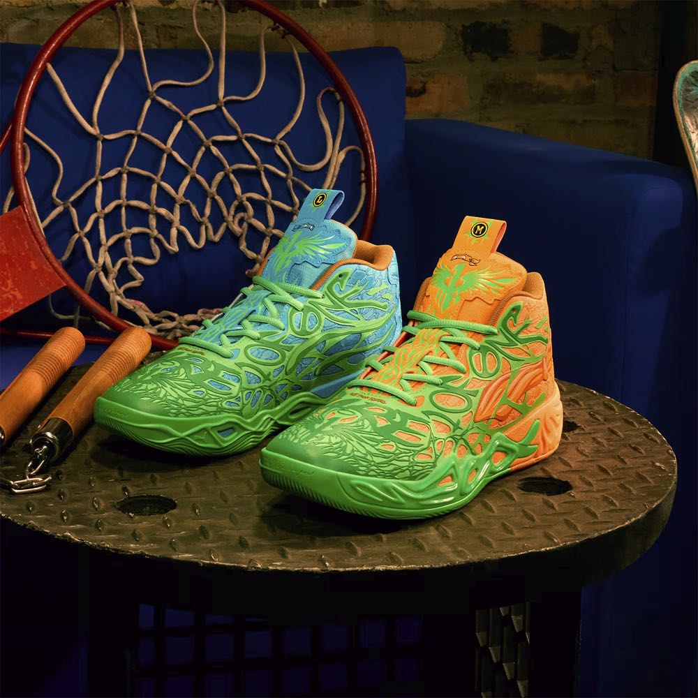 Tenis Puma Lamelo Ball X TMNT Tortugas Ninja Hombre Color
