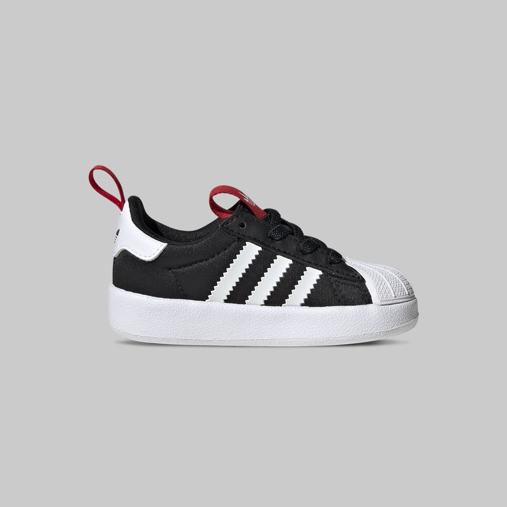 Tenis adidas Superstar 360 x Disney Pixar Bebe Color Negro/Blanco