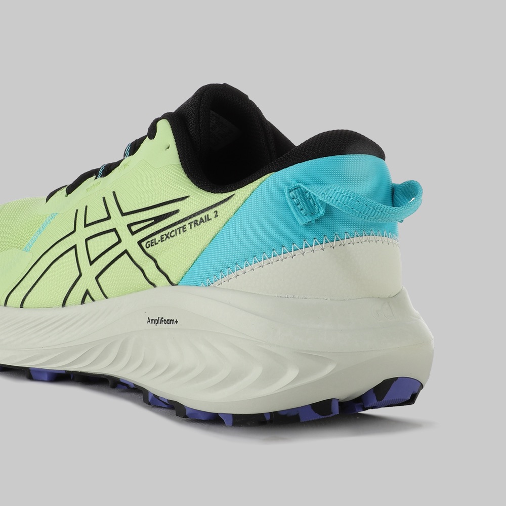 Tenis Asics Gel-Excite Trail Hombre Color Verde/Negro