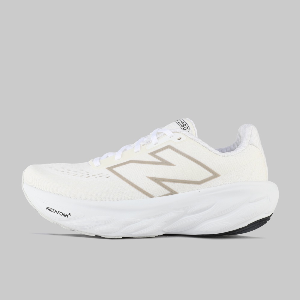 Tenis New Balance 1080 Mujer Color Blanco/Beige