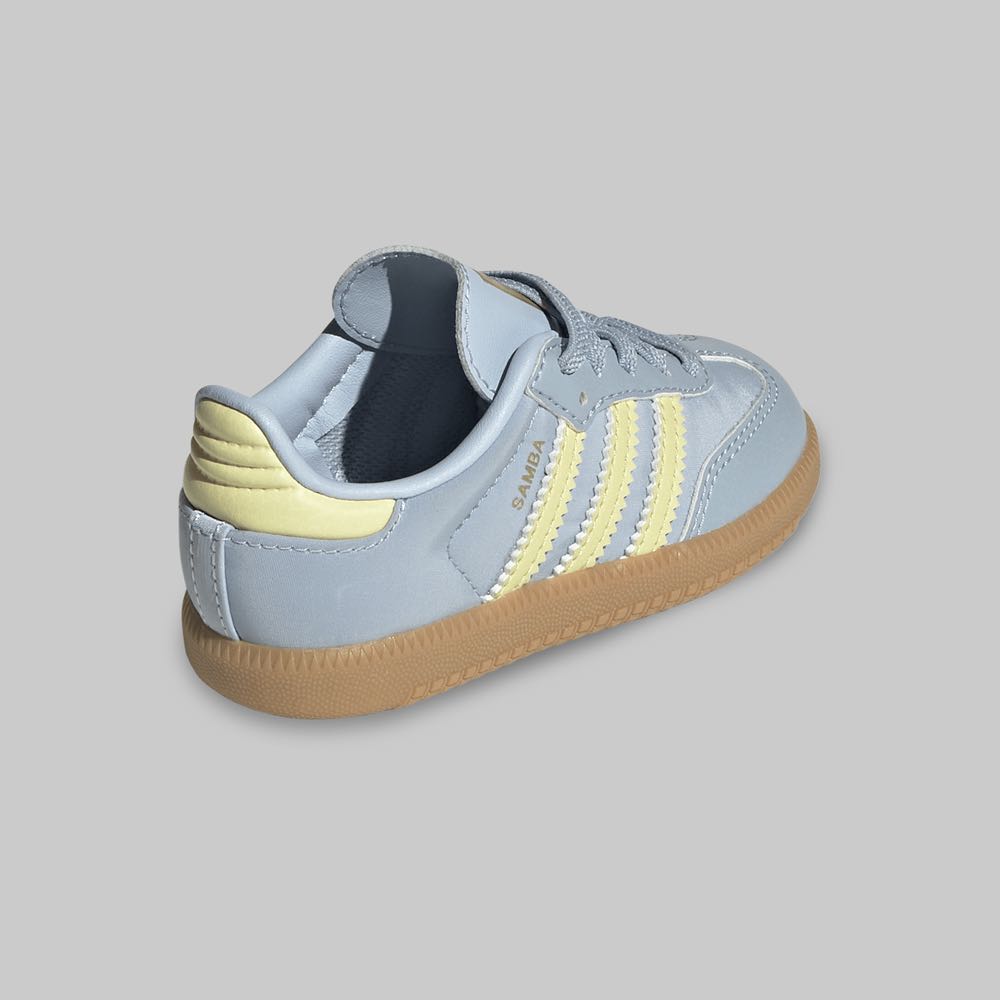 adidas gazelle silver green womens Adidas - Samba LT Sneaker in Semi Blue Burst & Cloud White