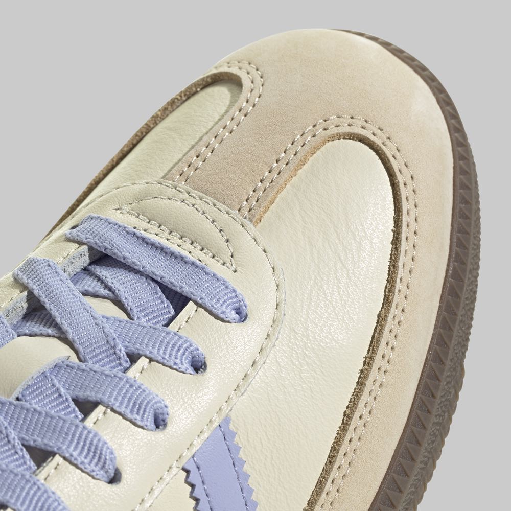 Tenis adidas Samba OG Mujer Color Beige/Morado