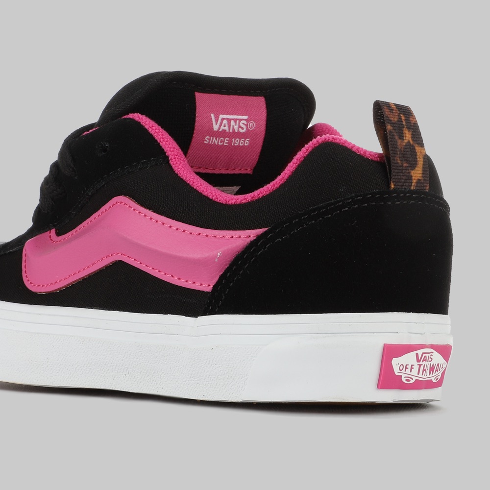 Tenis Vans Knu Skool Joven Color Negro/Rosa
