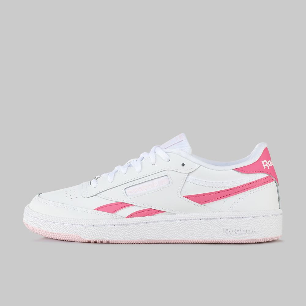 reebok blanco con rosa