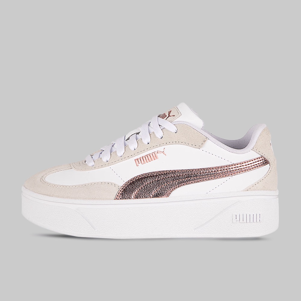 Puma Mexico Tenis Puma Blancos Con Dorado Tenis Dama Puma Karmen