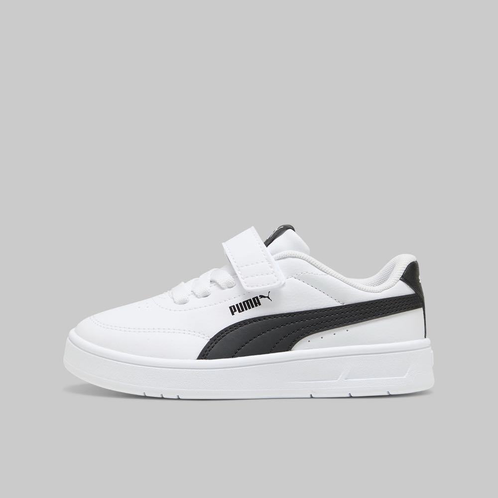 Tenis Puma Court Classic Clean Niño